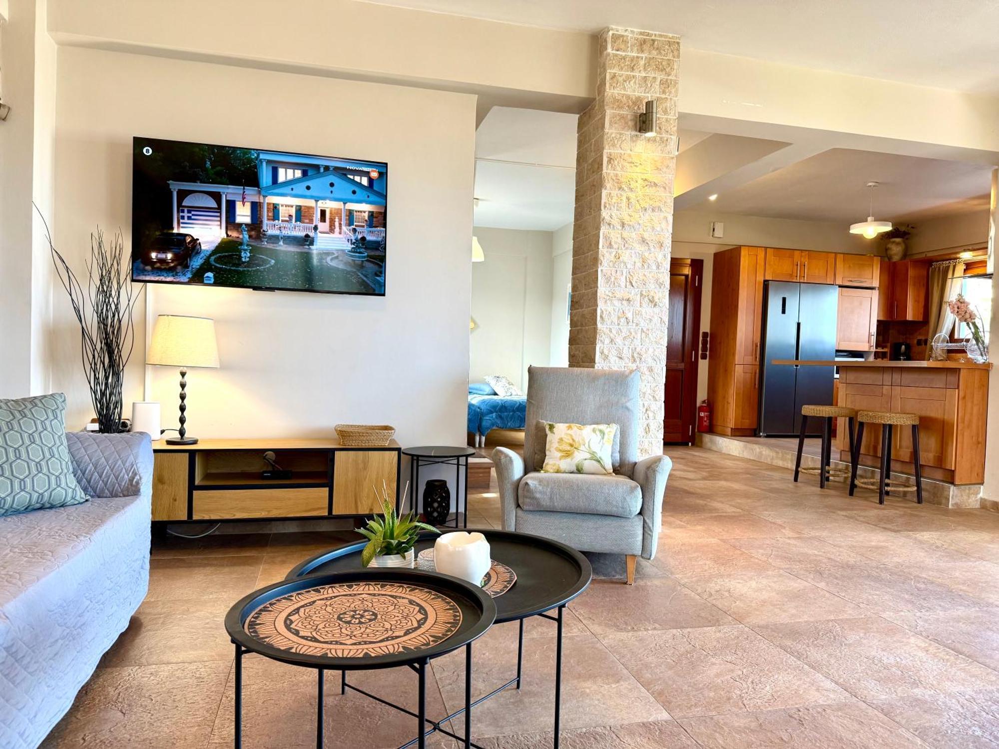 Villa Kalli - Porto Ennia Vromopousi Bagian luar foto